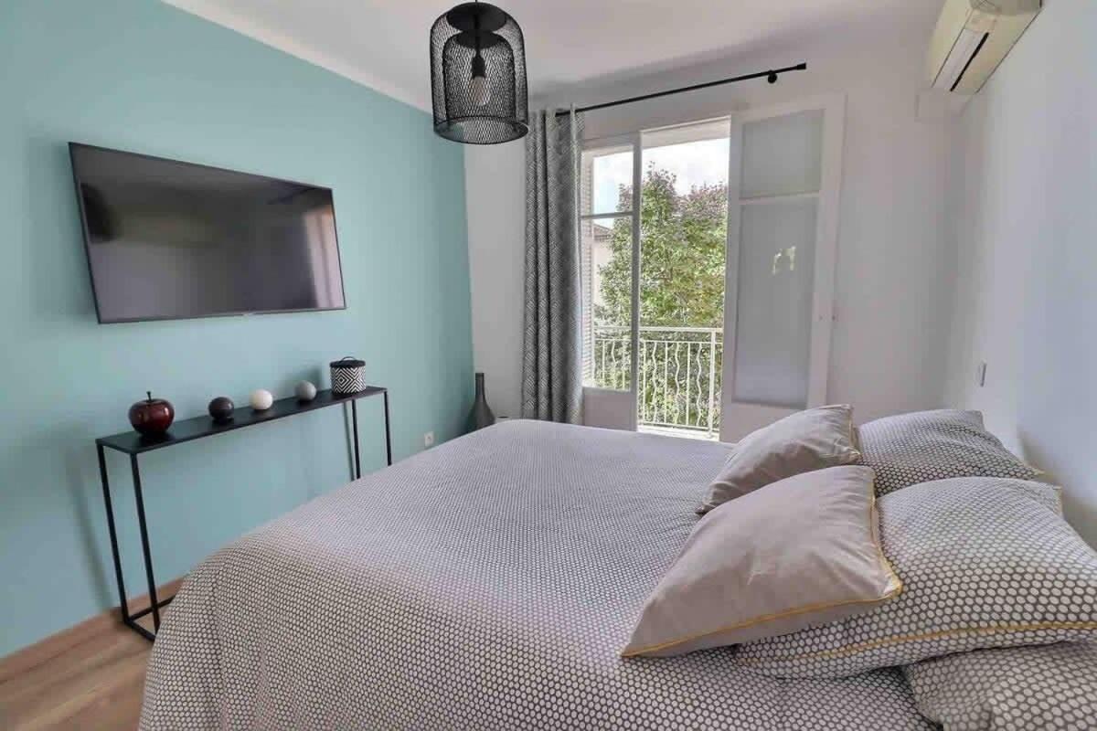 Charmant T2 Avec Balcon - Parking, Ac, Wifi Ajaccio  Exteriér fotografie